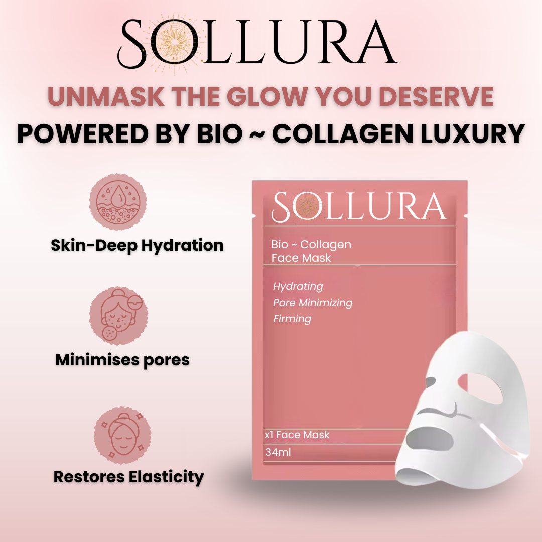 Sollura Bio ~ Collagen Face Mask
