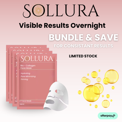 Sollura Bio ~ Collagen Face Mask